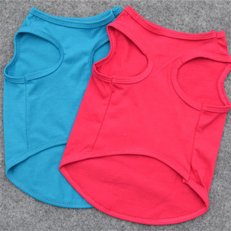 Security Clothing for Dogs Summer Pet Clothes Vest for Small Dogs