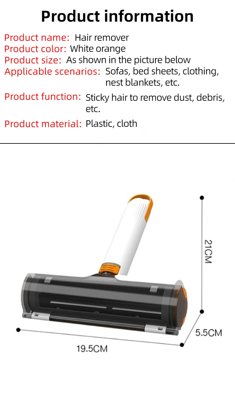 Multifunctional Pet Hair Removal Portable Washable Clothes Hair 