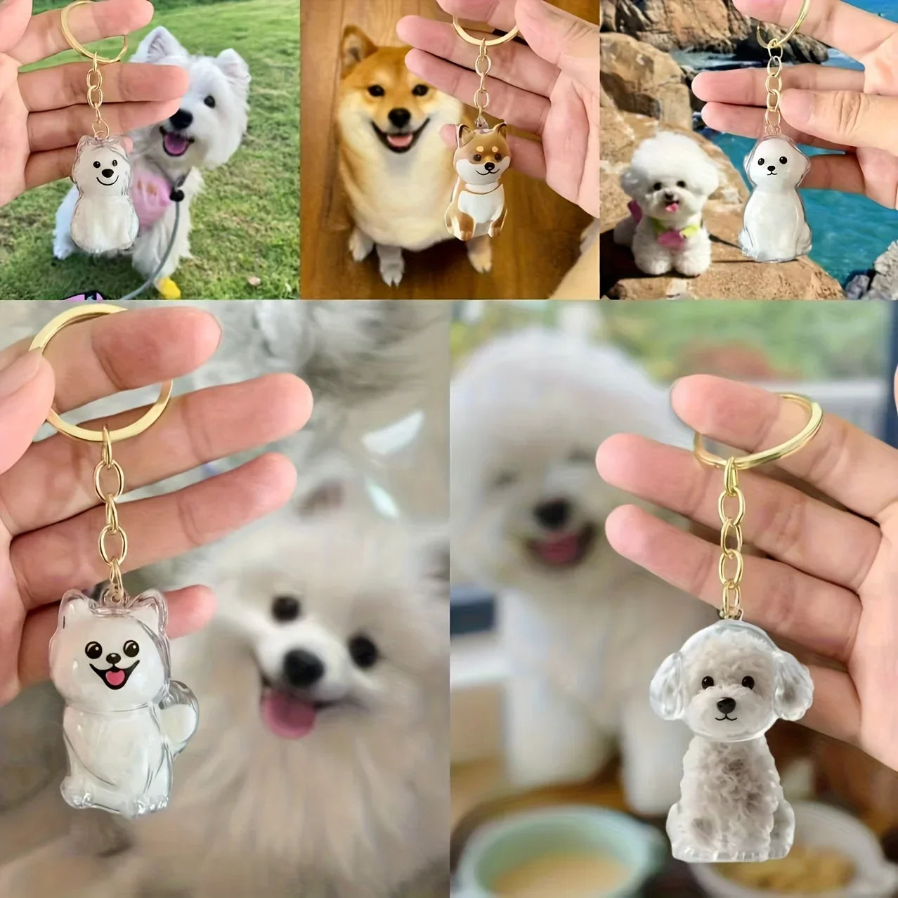 Dog Hair Storage Box Puppy Hair Memorial Keepsake Capsule Pet's Dog/Cat Fur 