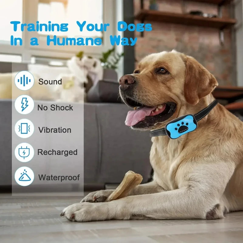 Ultrasonic Stop Barking Vibration Anti Bark Collar