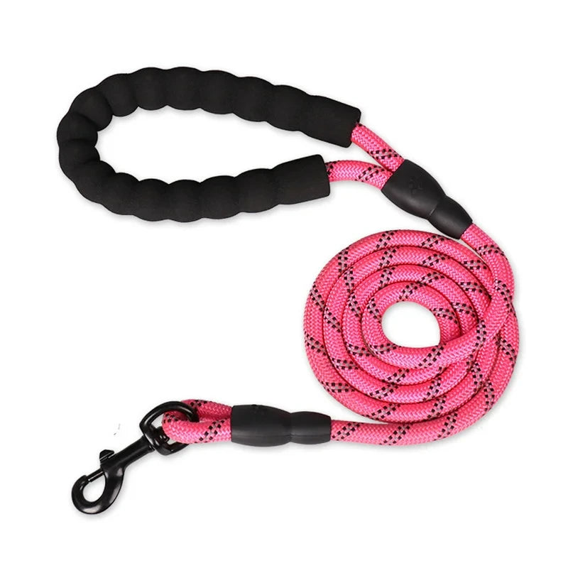 Double Heavy Duty Traction Rope For Strong Dogs - Enhance Safety And Contr
