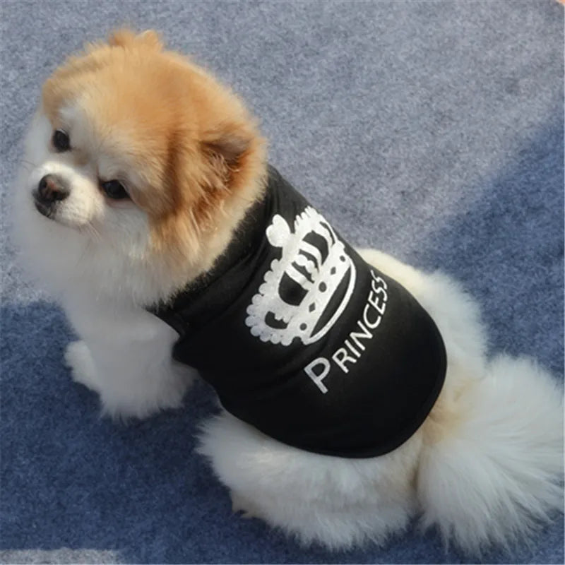 Security Clothing for Dogs Summer Pet Clothes Vest for Small Dogs