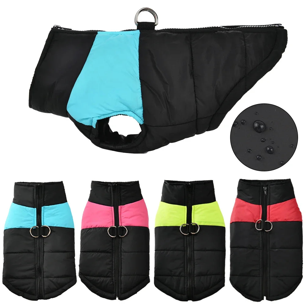 Pet Dog Jacket Warm Winter Clothes For Small Large Dogs