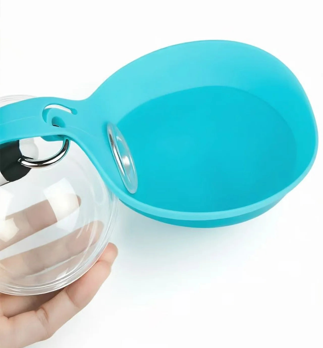 Dog Water Bottle Outdoor Portable Foldable Leakproof Pet Drinking Cup with Lanyard 285ML Travel Pet Supplies