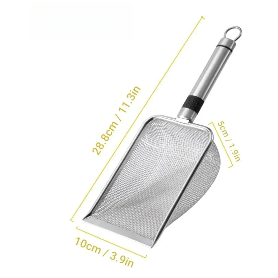  Ergonomic Handle, Rust-Resistant,Durable, Easy Clean, Ideal for Quick Waste Removal