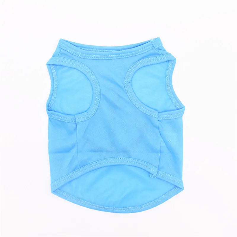 Security Clothing for Dogs Summer Pet Clothes Vest for Small Dogs