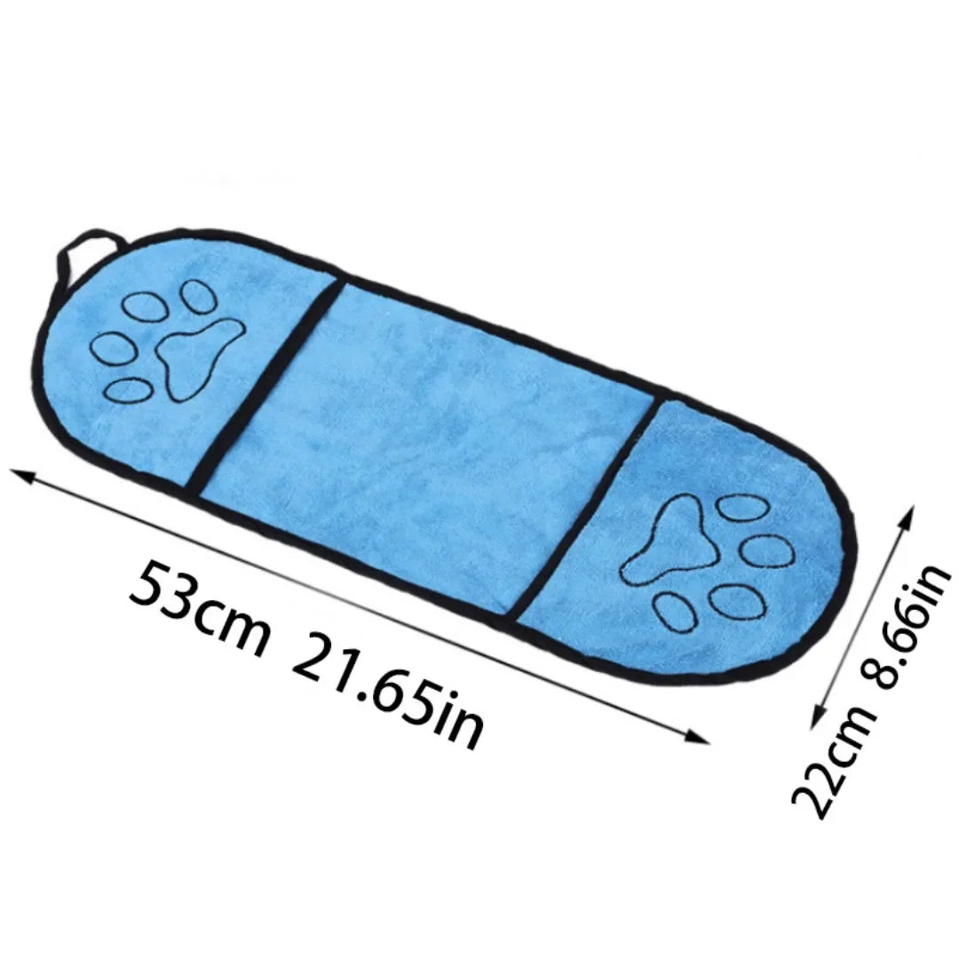 Cat Towels Convenient Soft Bath Robe Dry Pet Cleaning Washcloth 