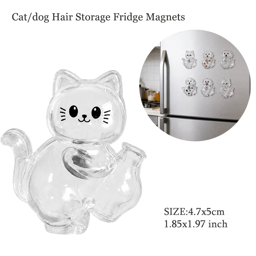 Dog Hair Storage Box Puppy Hair Memorial Keepsake Capsule Pet's Dog/Cat Fur 