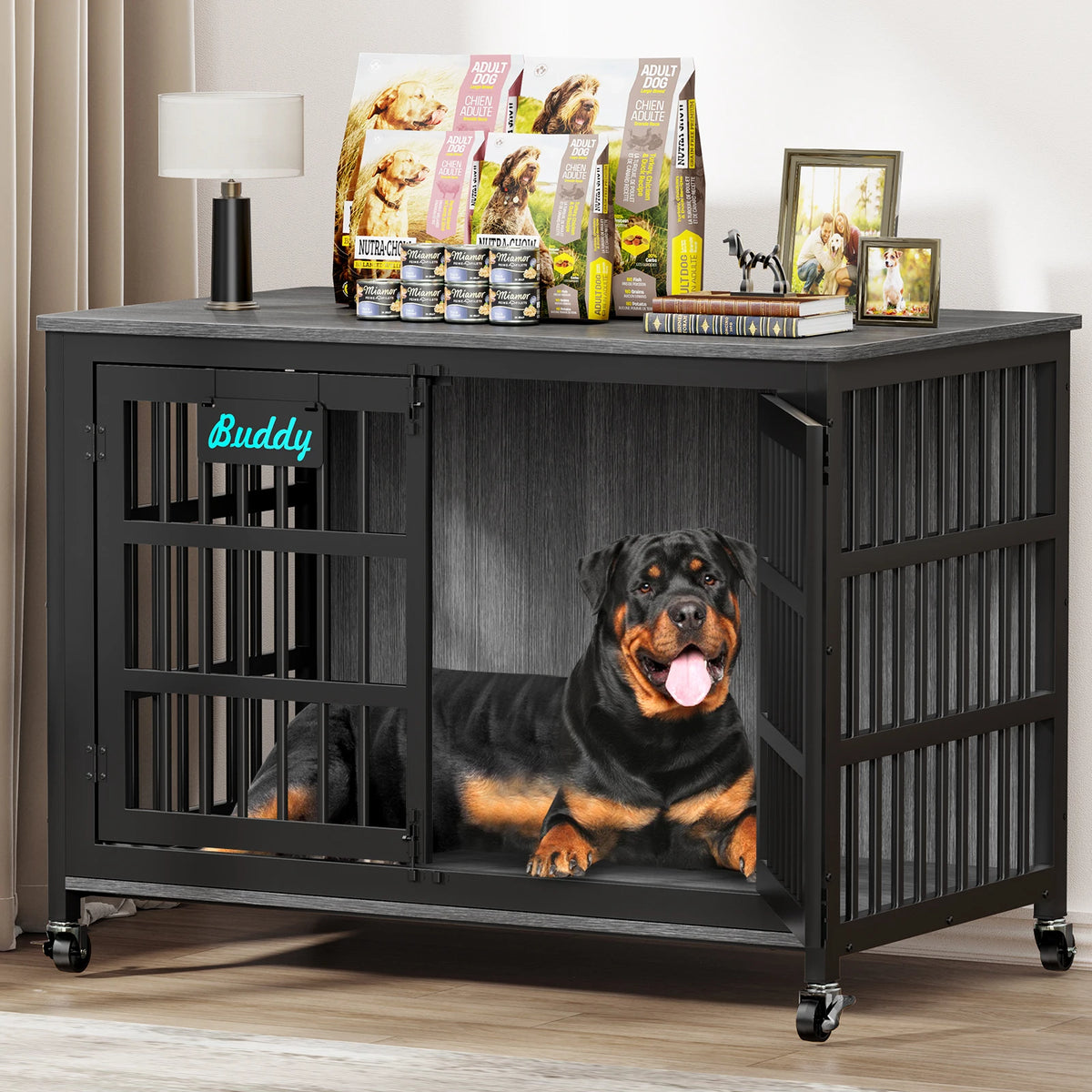 Heavy Duty Dog Kennel Indoor for Large and Medium Dogs