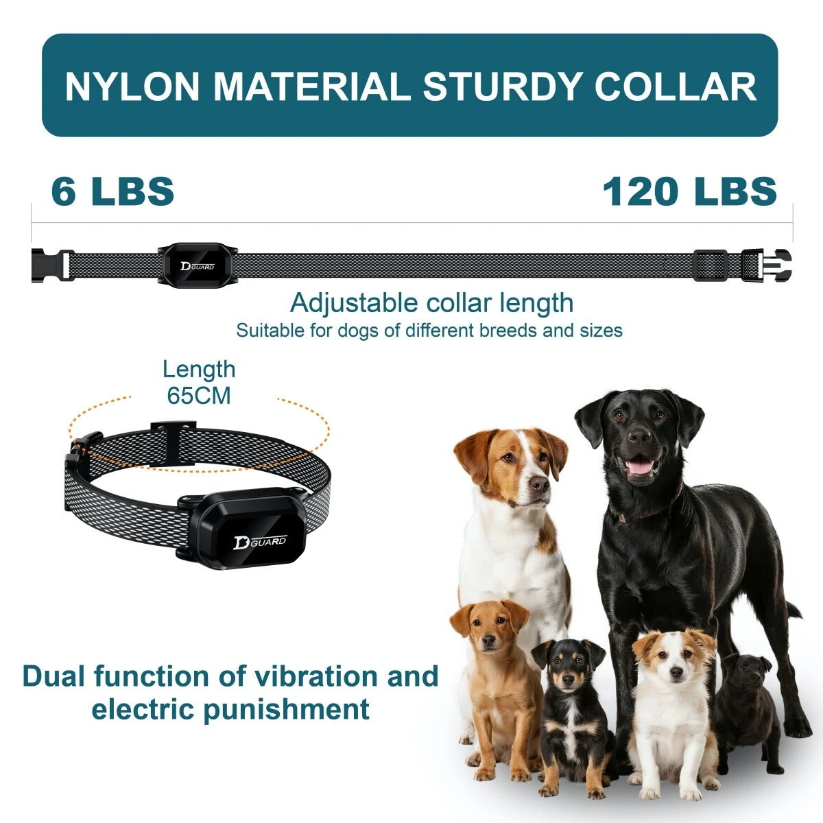  Digital Dog Control Pet with LCD Display for All Size Shock Vibration Sound