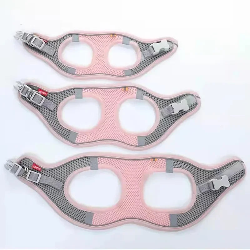 Cat Dog Harness Vest Chest Rope Set Reflective