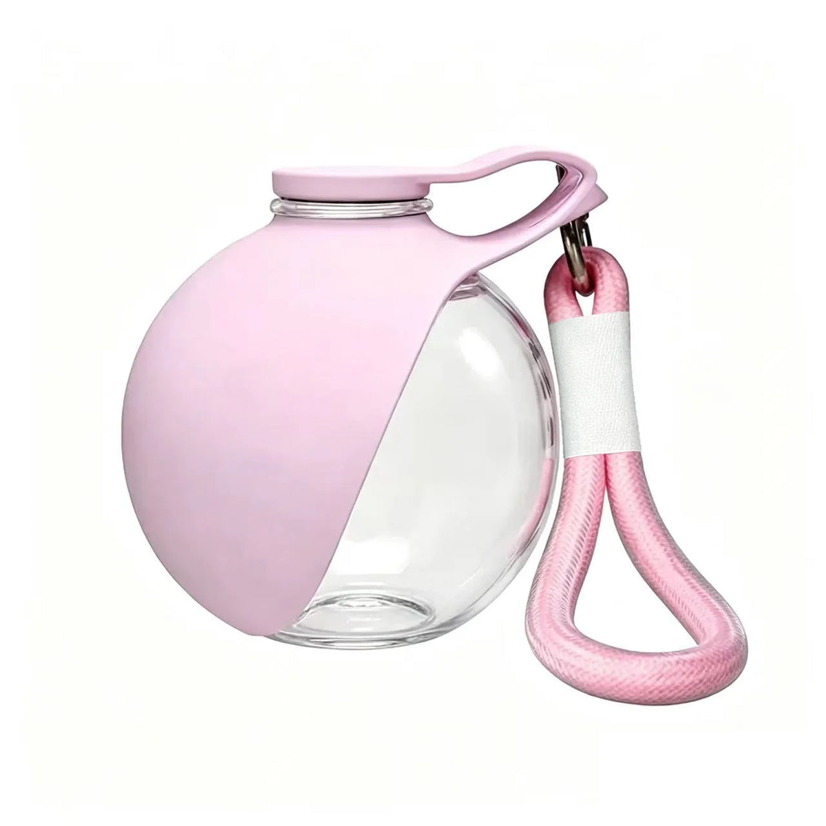 Dog Water Bottle Outdoor Portable Foldable Leakproof Pet Drinking Cup with Lanyard 285ML Travel Pet Supplies