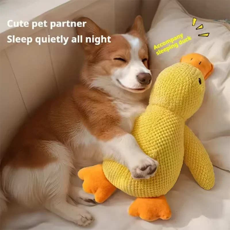 Duck Dog Toy Plush Chew Resistant Durable