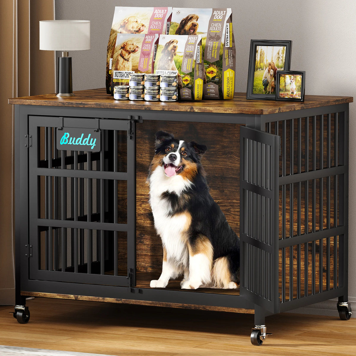 Heavy Duty Dog Kennel Indoor for Large and Medium Dogs