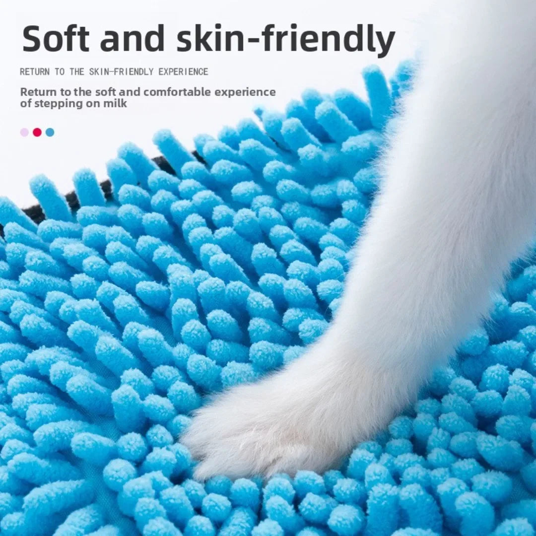 Cat Towels Convenient Soft Bath Robe Dry Pet Cleaning Washcloth 