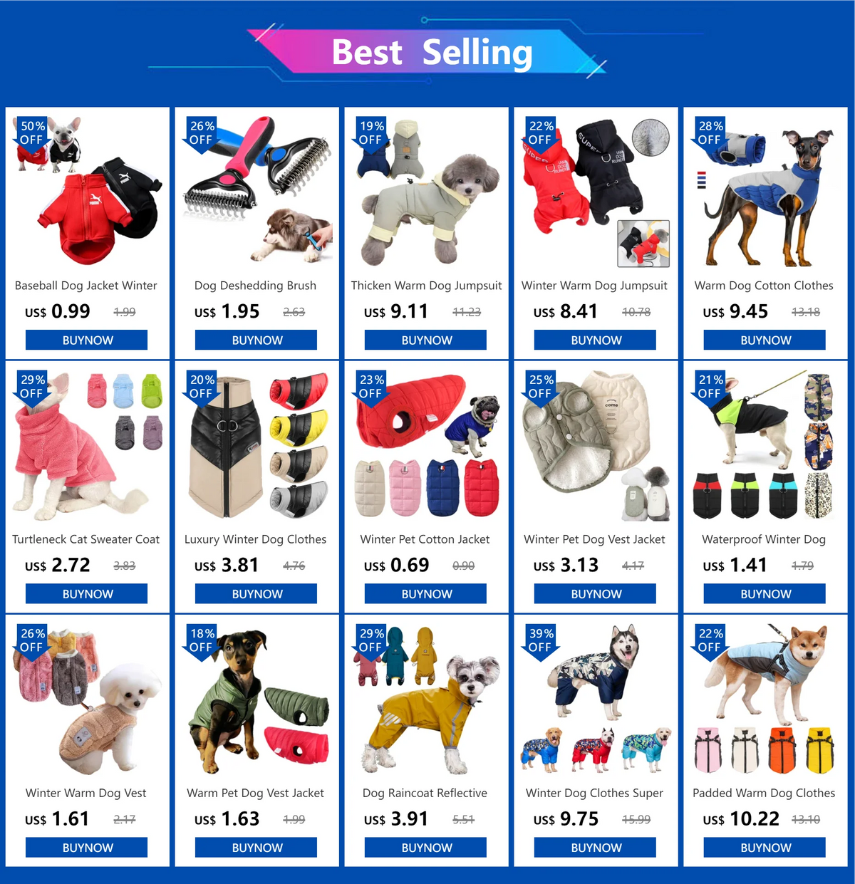 Warm Fleece Dogs Clothes Pet Dog Jacket Vest With D