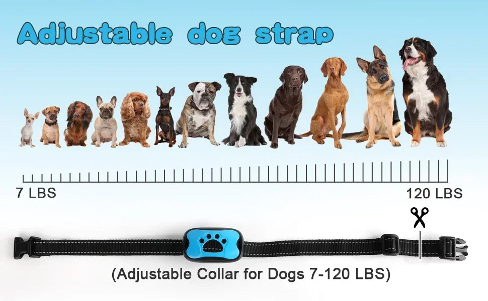 Ultrasonic Stop Barking Vibration Anti Bark Collar