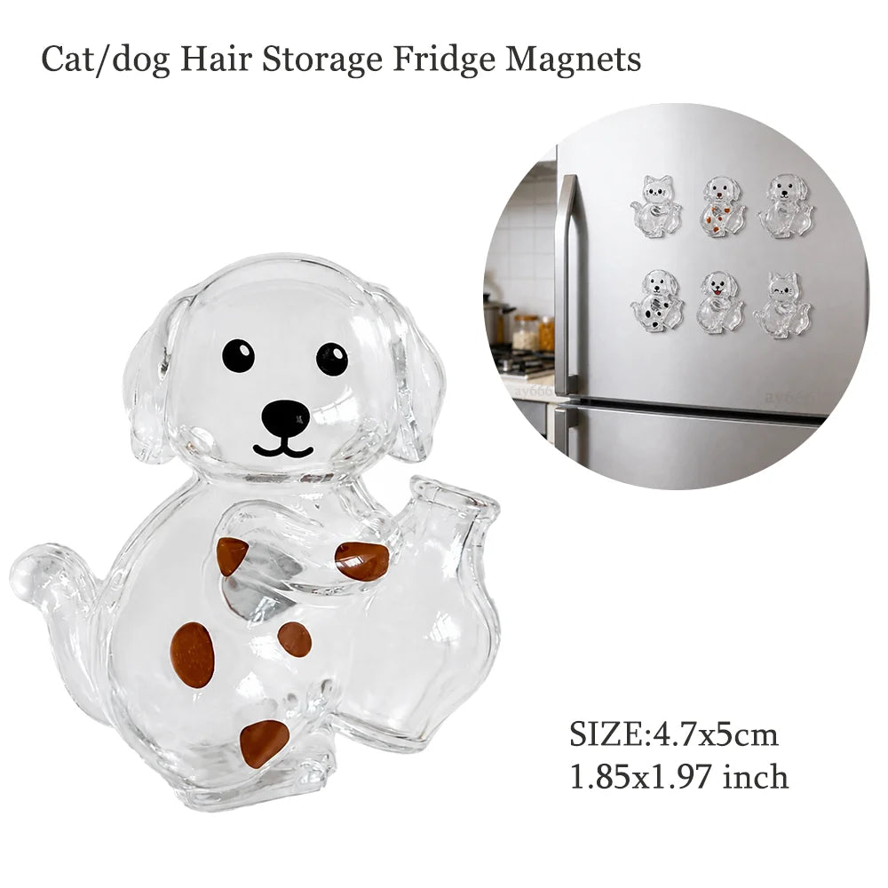 Dog Hair Storage Box Puppy Hair Memorial Keepsake Capsule Pet's Dog/Cat Fur 
