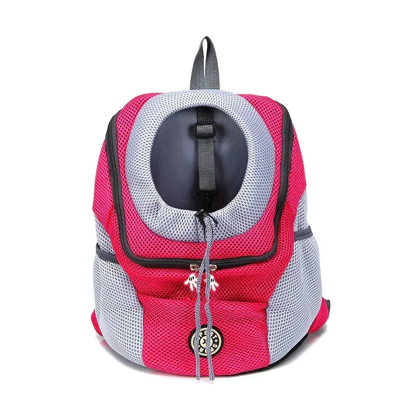 New Dog Pet Backpack Carrier Travel Bag Front Pack Breathable Adjustable 