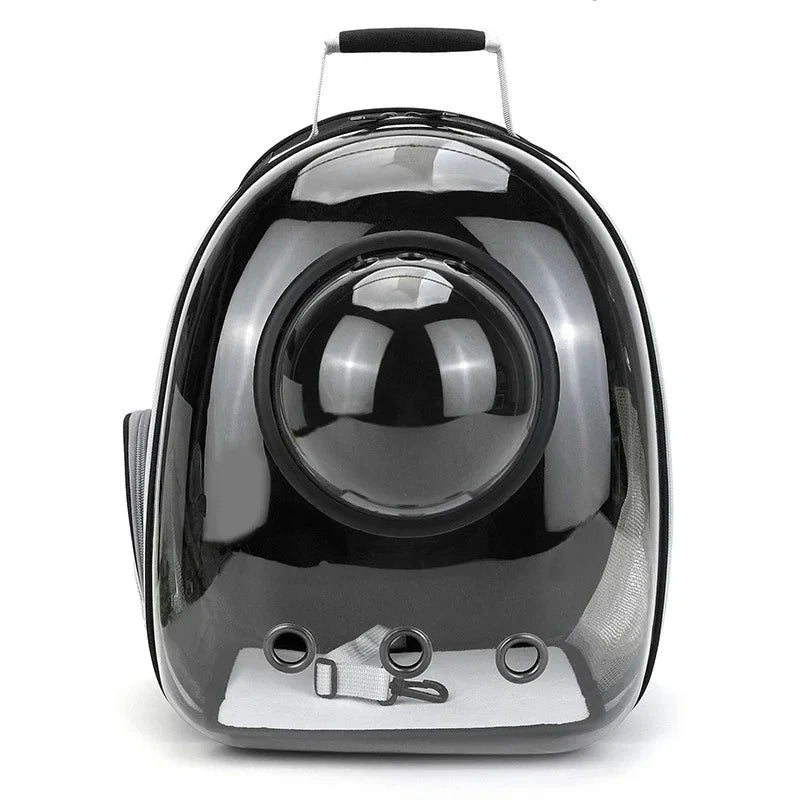 Transparent Breathable Portable Space Capsule Pet Carrier Backpack 