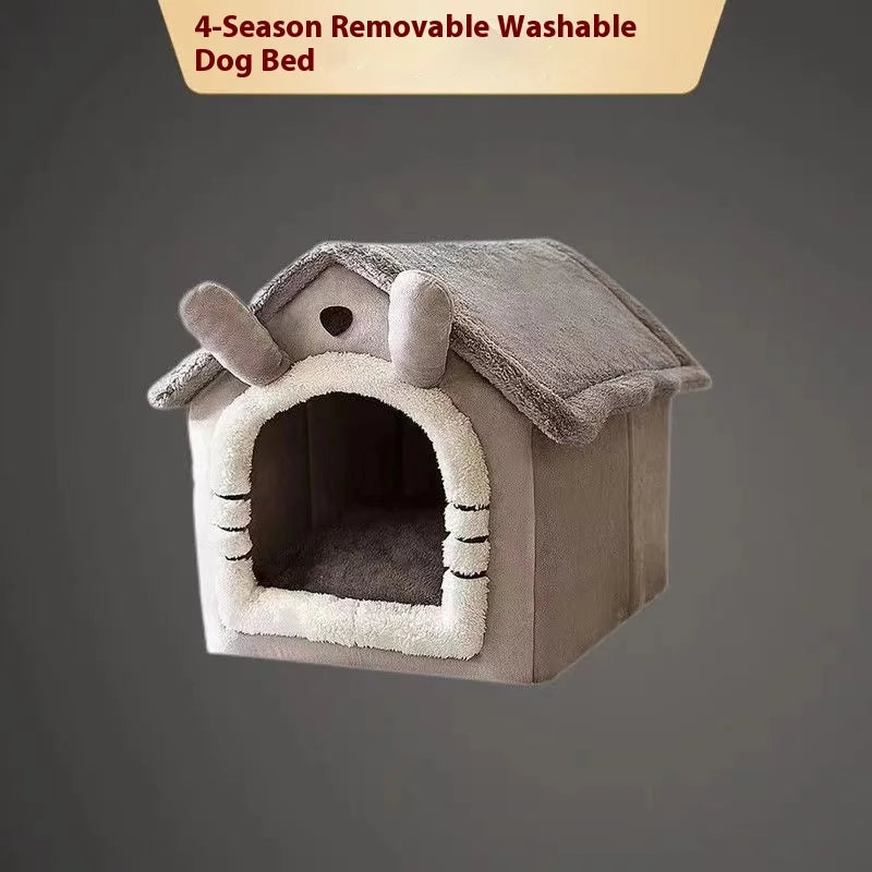 All Season Dog House Style Bed