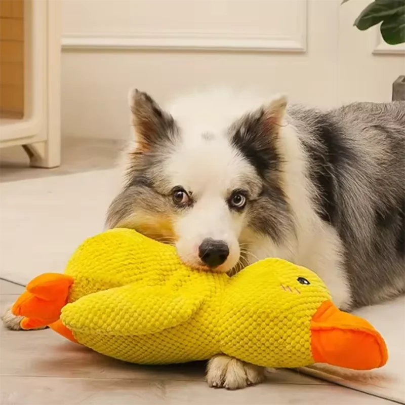 Duck Dog Toy Plush Chew Resistant Durable