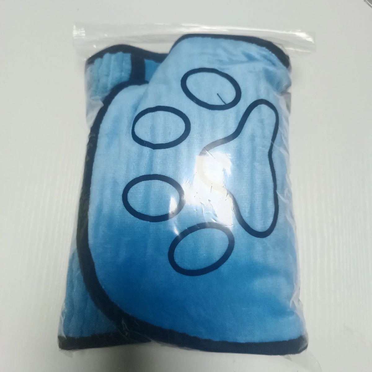 Cat Towels Convenient Soft Bath Robe Dry Pet Cleaning Washcloth 