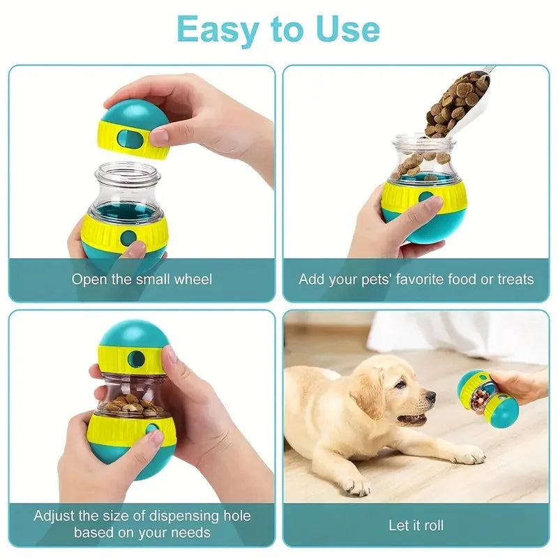Interactive Dog Snack Dispenser Toy