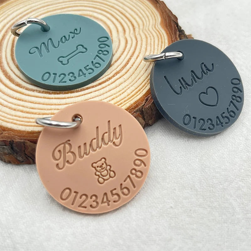 Tag Personalized Dog Tag Engraved Name Phone Number Custom