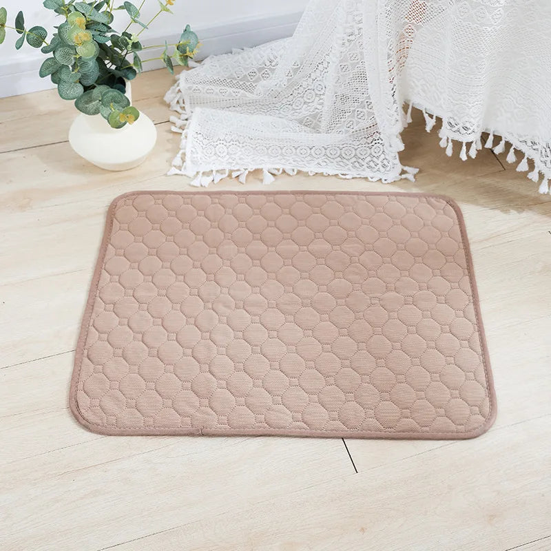 Dog Pee Pad Blanket Reusable Absorbent Diaper Washable Puppy