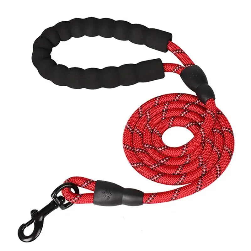 Double Heavy Duty Traction Rope For Strong Dogs - Enhance Safety And Contr