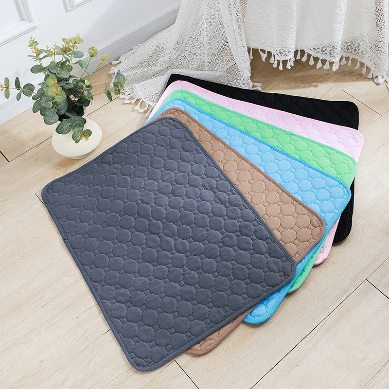 Dog Pee Pad Blanket Reusable Absorbent Diaper Washable Puppy
