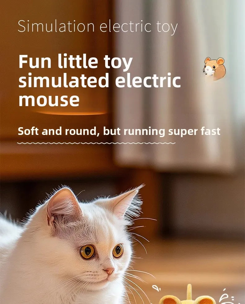 Interactive Cat Toy Electric Cat Toy Mouse Interactive Electric