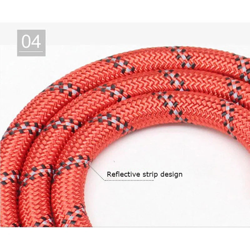 Double Heavy Duty Traction Rope For Strong Dogs - Enhance Safety And Contr