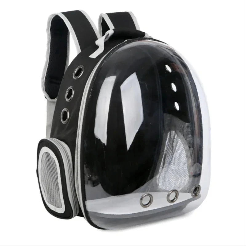 Transparent Breathable Portable Space Capsule Pet Carrier Backpack 