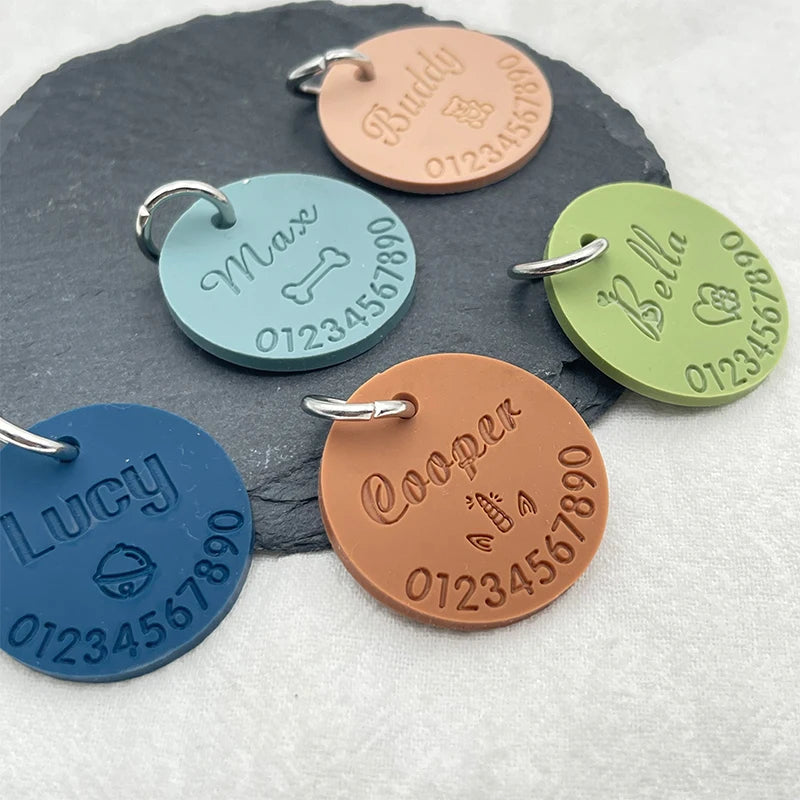 Tag Personalized Dog Tag Engraved Name Phone Number Custom