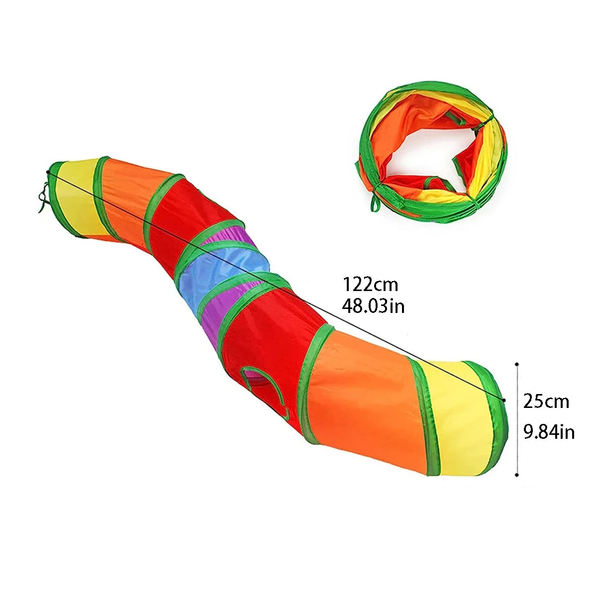 Cat Tunnel Tube Foldable Cat Toys Kitty 