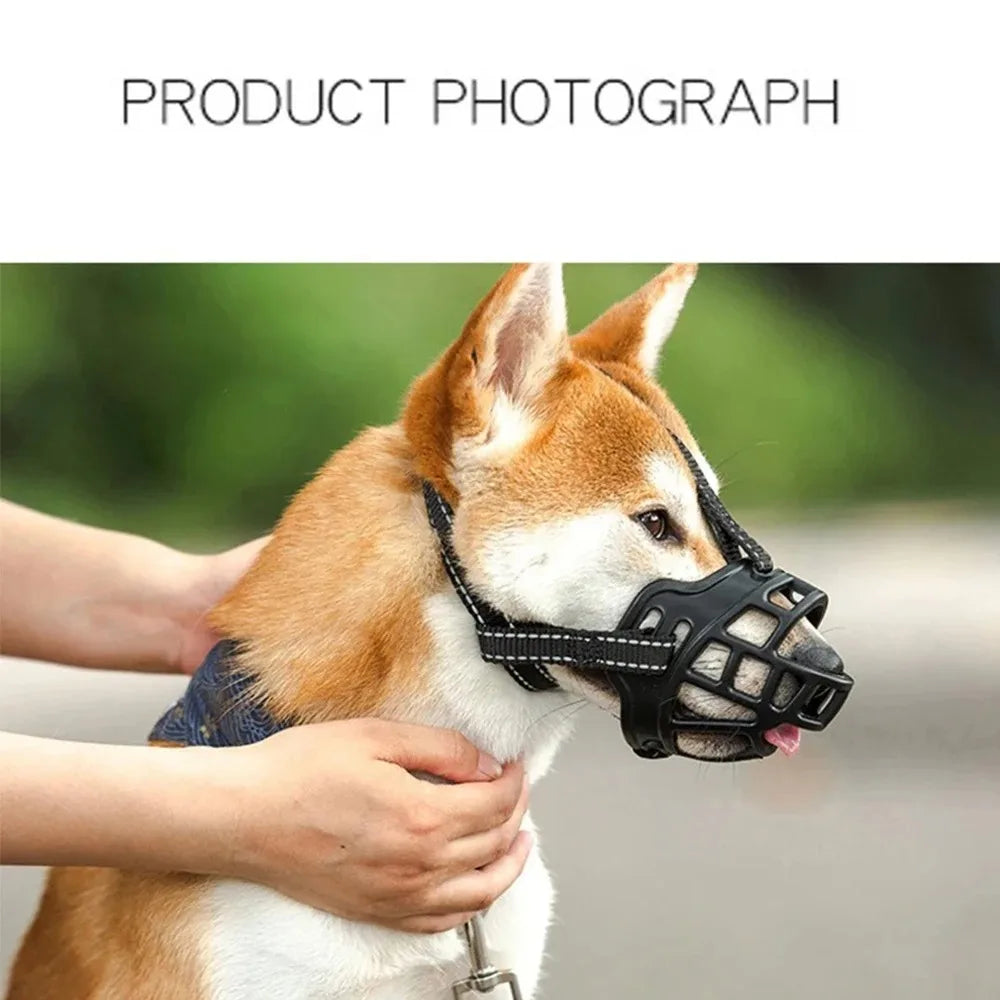 Mask Breathable Basket Dog Muzzle Durable Strong Mask Muzzle 