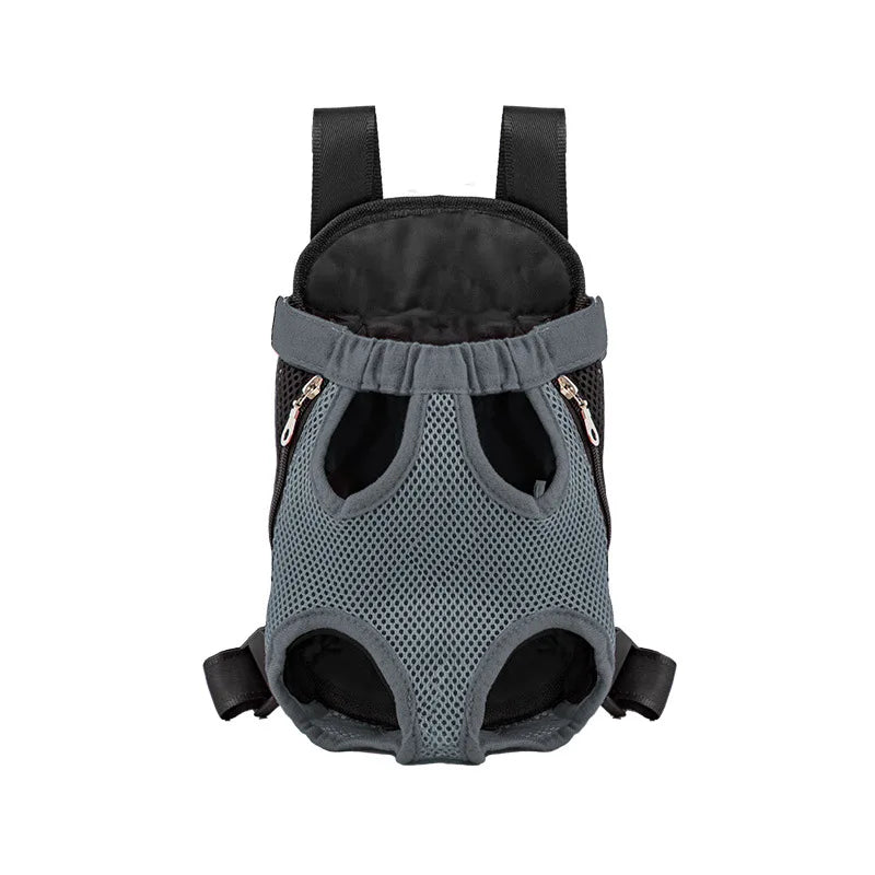 Double Shoulder Breathable Portable Travel Pet Dog Carrier Backpack Mesh