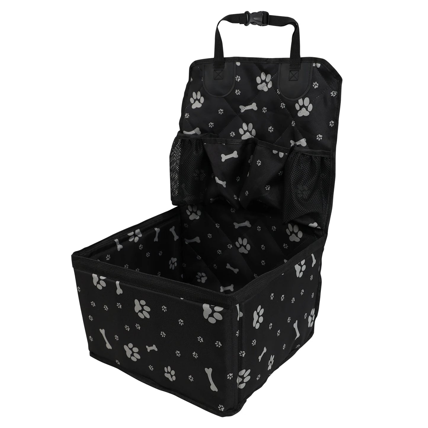 Dog Car Seat with Storage Pocket,Travel Dog Bag Cover Folding Hammock