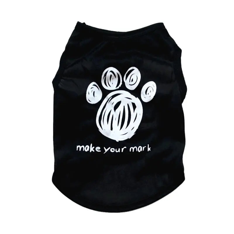 Security Clothing for Dogs Summer Pet Clothes Vest for Small Dogs