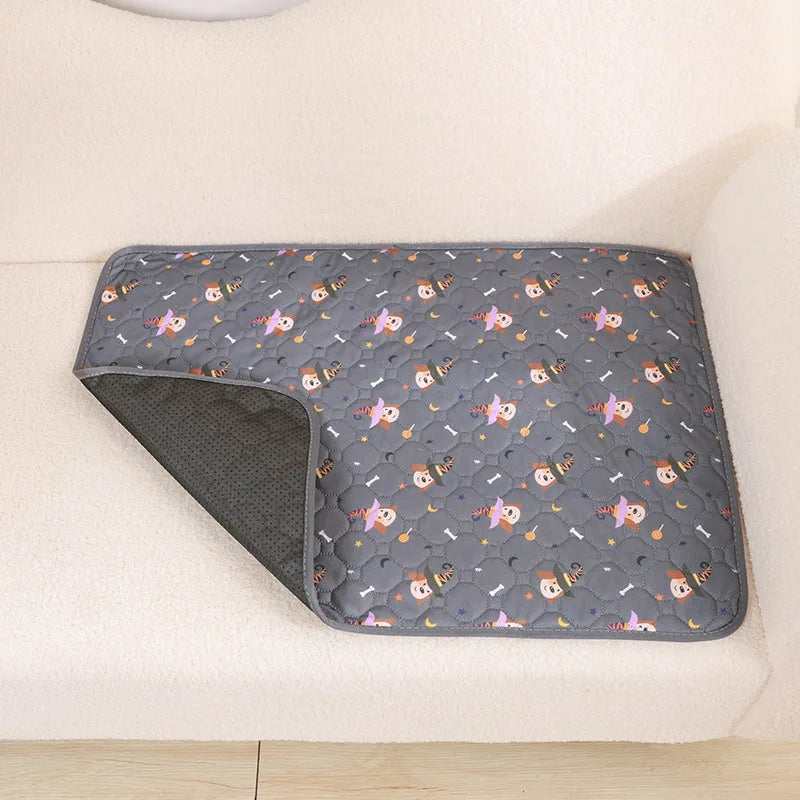 Dog Pee Pad Blanket Reusable Absorbent Diaper Washable Puppy