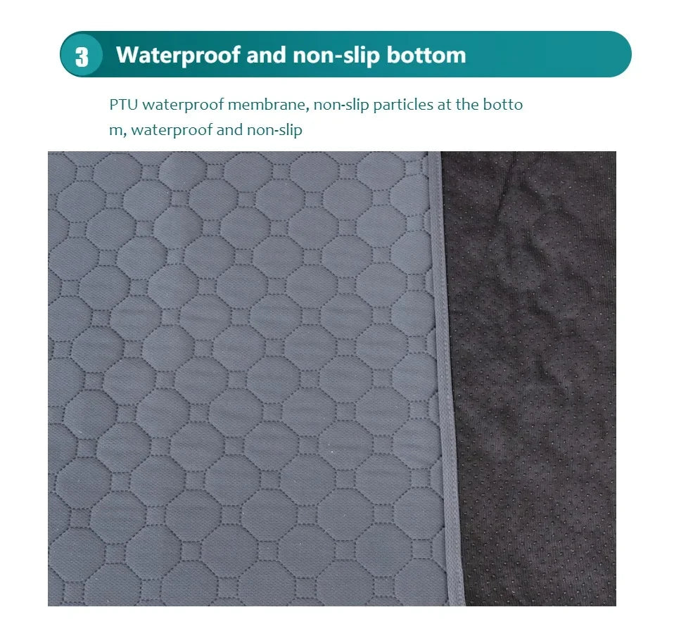 Dog Pee Pad Blanket Reusable Absorbent Diaper Washable Puppy