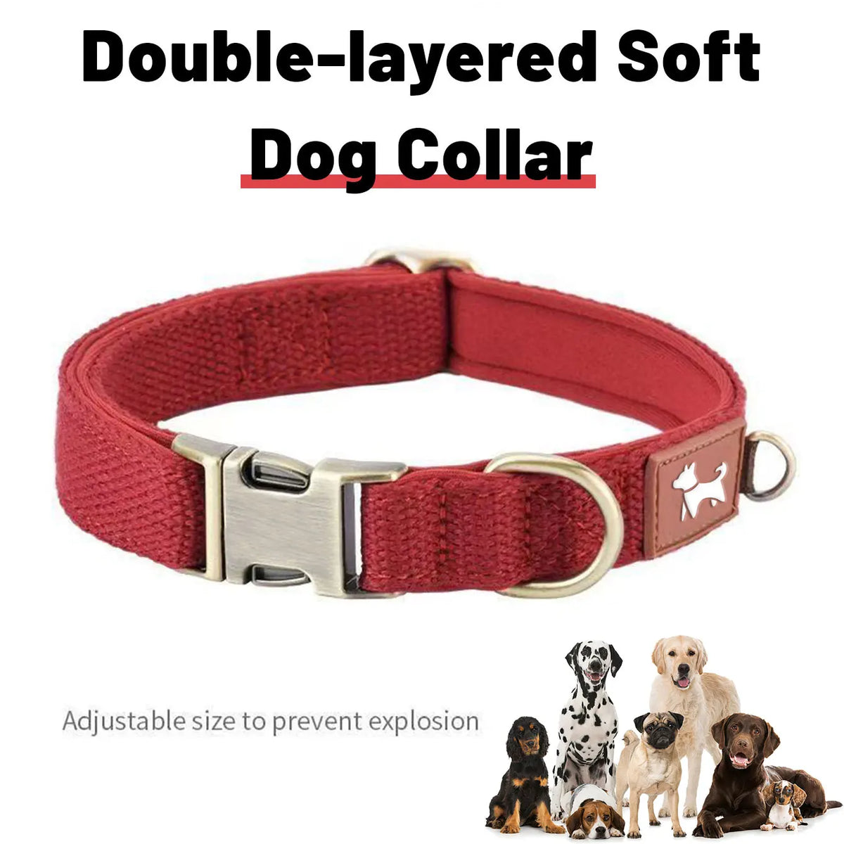 pet neckbands, suitable for small, medium, and large dogs, perfect for outdoor use, anti-lost.