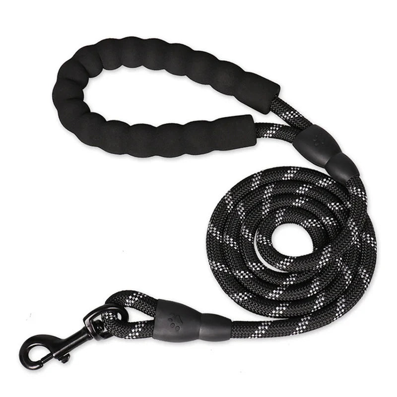 Double Heavy Duty Traction Rope For Strong Dogs - Enhance Safety And Contr