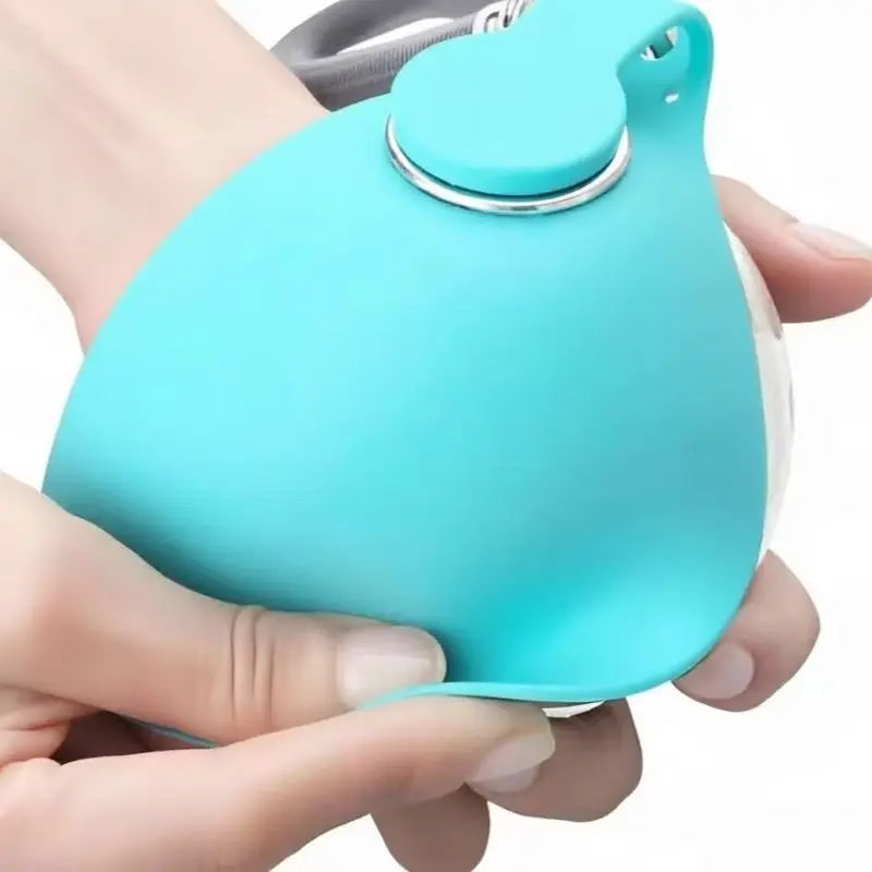 Dog Water Bottle Outdoor Portable Foldable Leakproof Pet Drinking Cup with Lanyard 285ML Travel Pet Supplies