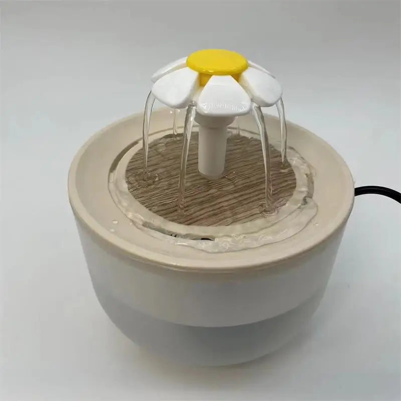 Pets Water Fountain Auto Filter USB Electric Mute Cat Drinker Bowl 1200mL