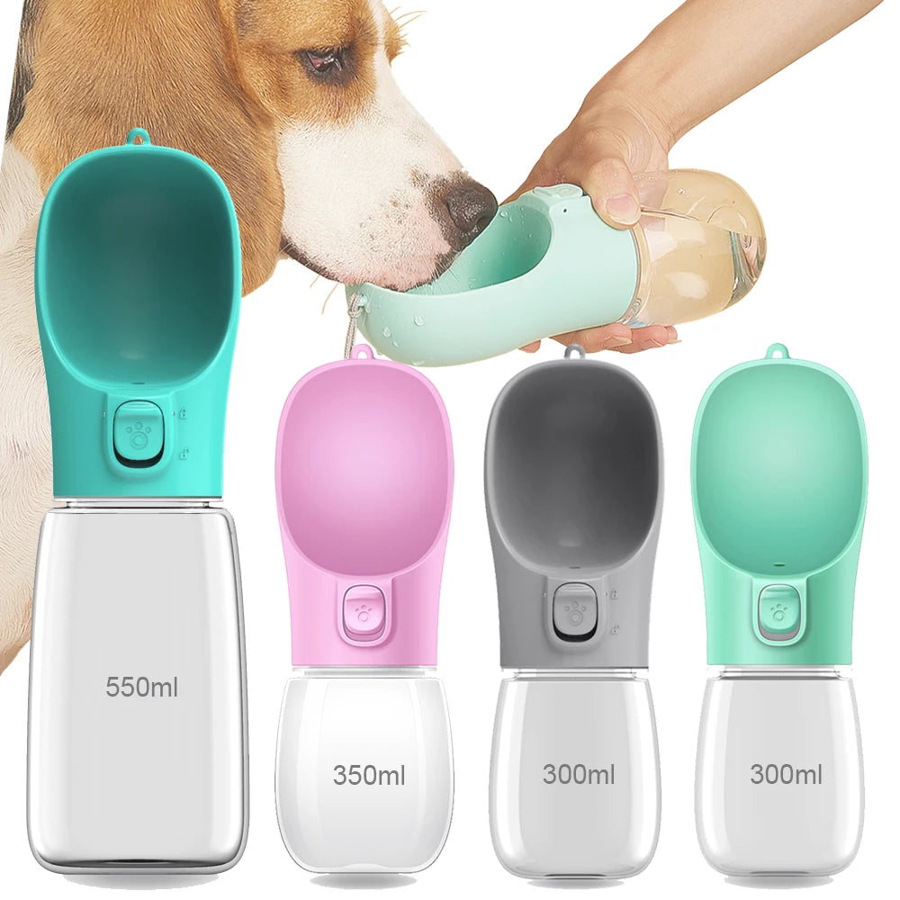 Outdoor Travel Leakproof Puppy Drinking Container Pug Chihuahua Labrador Dog Water Bottle For Pet Dogs Cats