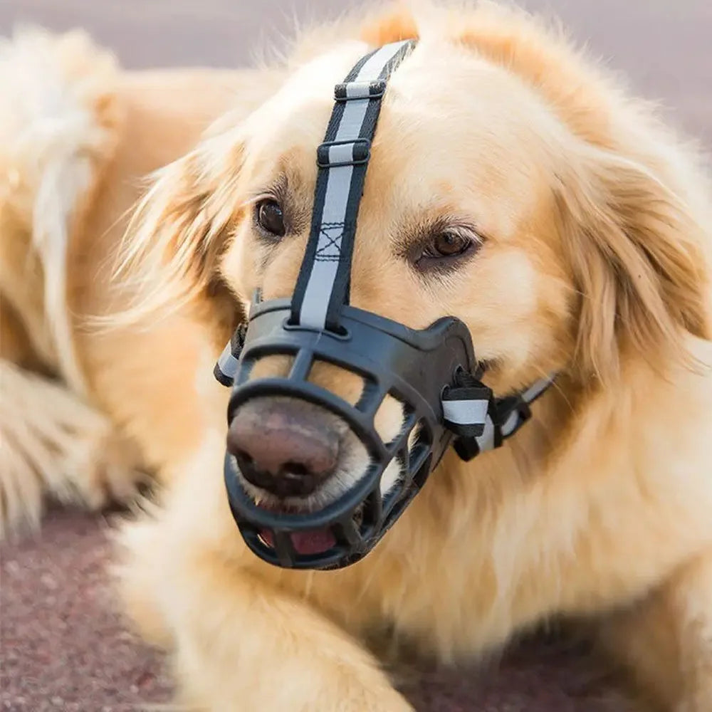 Mask Breathable Basket Dog Muzzle Durable Strong Mask Muzzle 