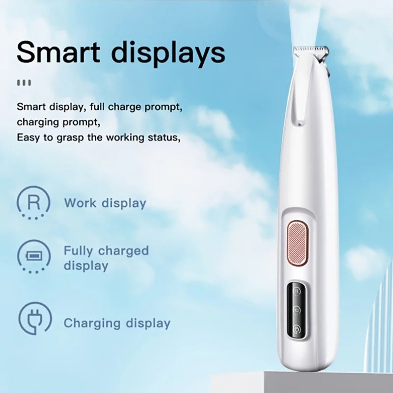 Professional Pet Hair Clipper, Cat and Dog Foot Razor